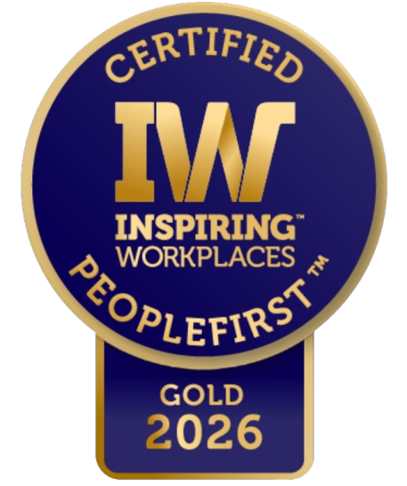 IW Certified - Inspiring Workplaces People First Gold 2026